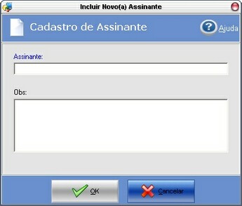 CadastroAssinante