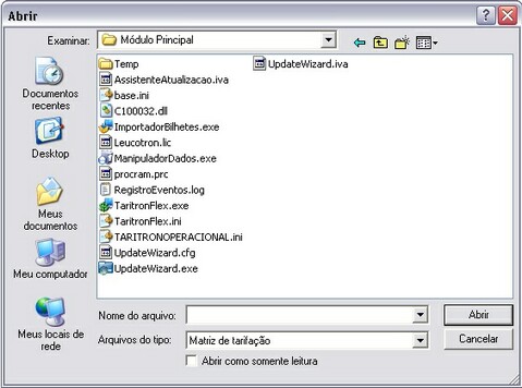 Listagem-Abrir