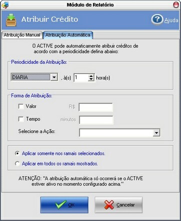 RamalCard-AtribuirCredito-Automatico